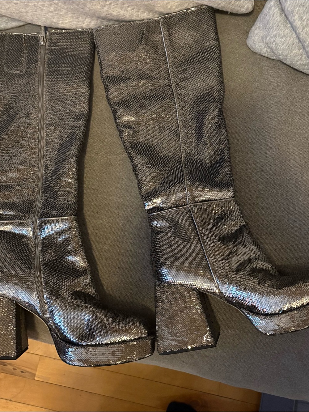 Circus NY by Sam Edelman Sequin Knee-High Boots New 8.5